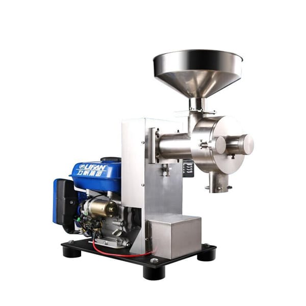 Gasoline commercial grain mill for rice wheat milling