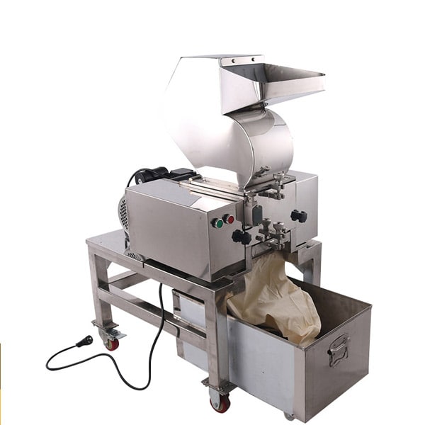 Stainless Steel Herb Crusher Machine into 1-20mm