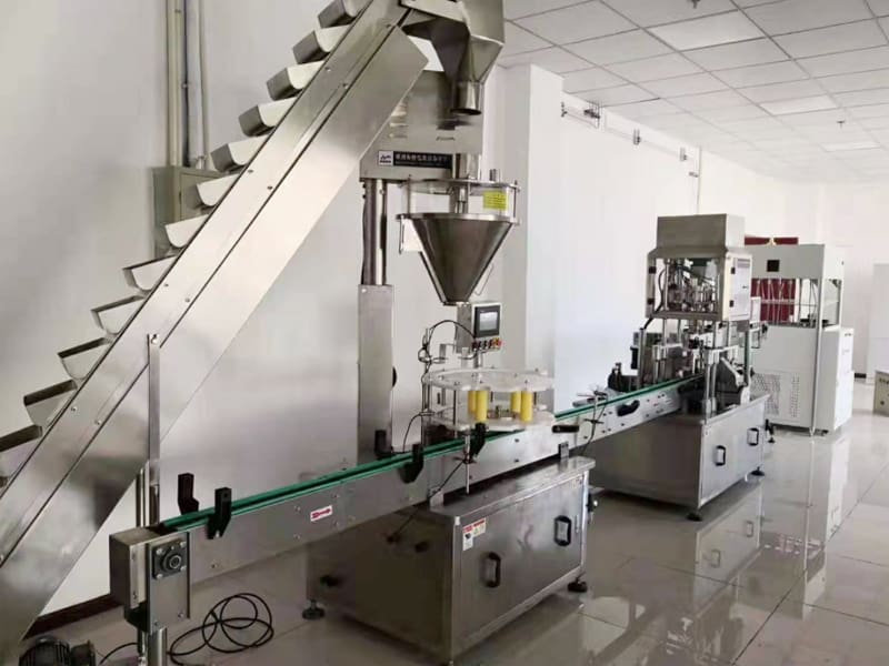 spice packing line